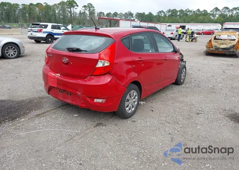 2017 Hyundai Accent Se из США, поврежденный, VIN KMHCT5AE7HU338393